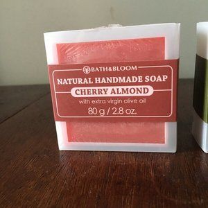 Bath & Bloom Natural handmade Cherry Almond Soap